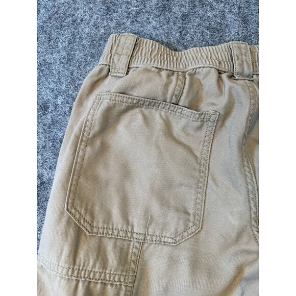 Aeropostale Utility Cargo Pants Womens M Khaki Baggy Wide Leg Grunge 90s Y2K - Picture 5 of 13